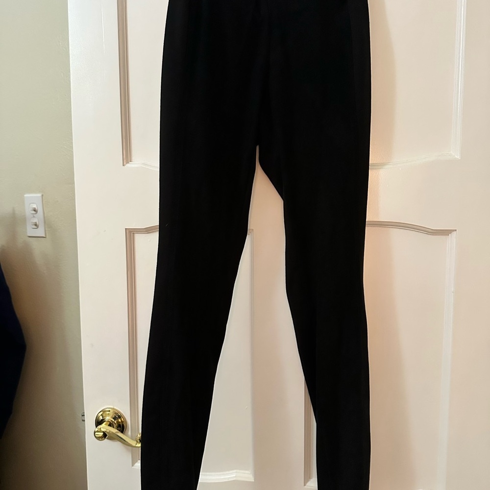 New York & Company High-Waisted Black Slim Leg Pants - Picture 4 of 6
